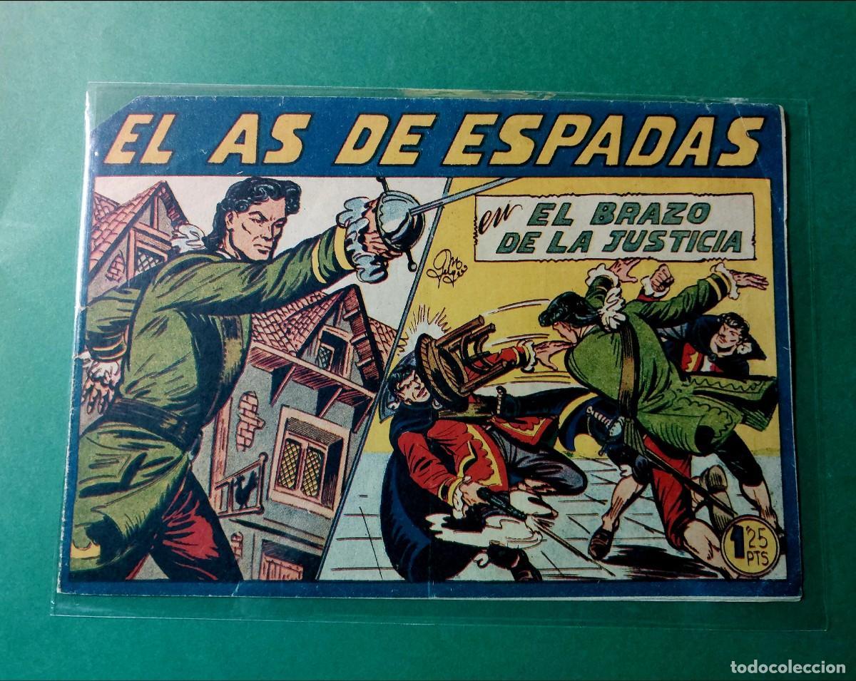 Tebeos: El As de Espadas N&ordm; 27 Editorial Maga 1954 - Foto 1
