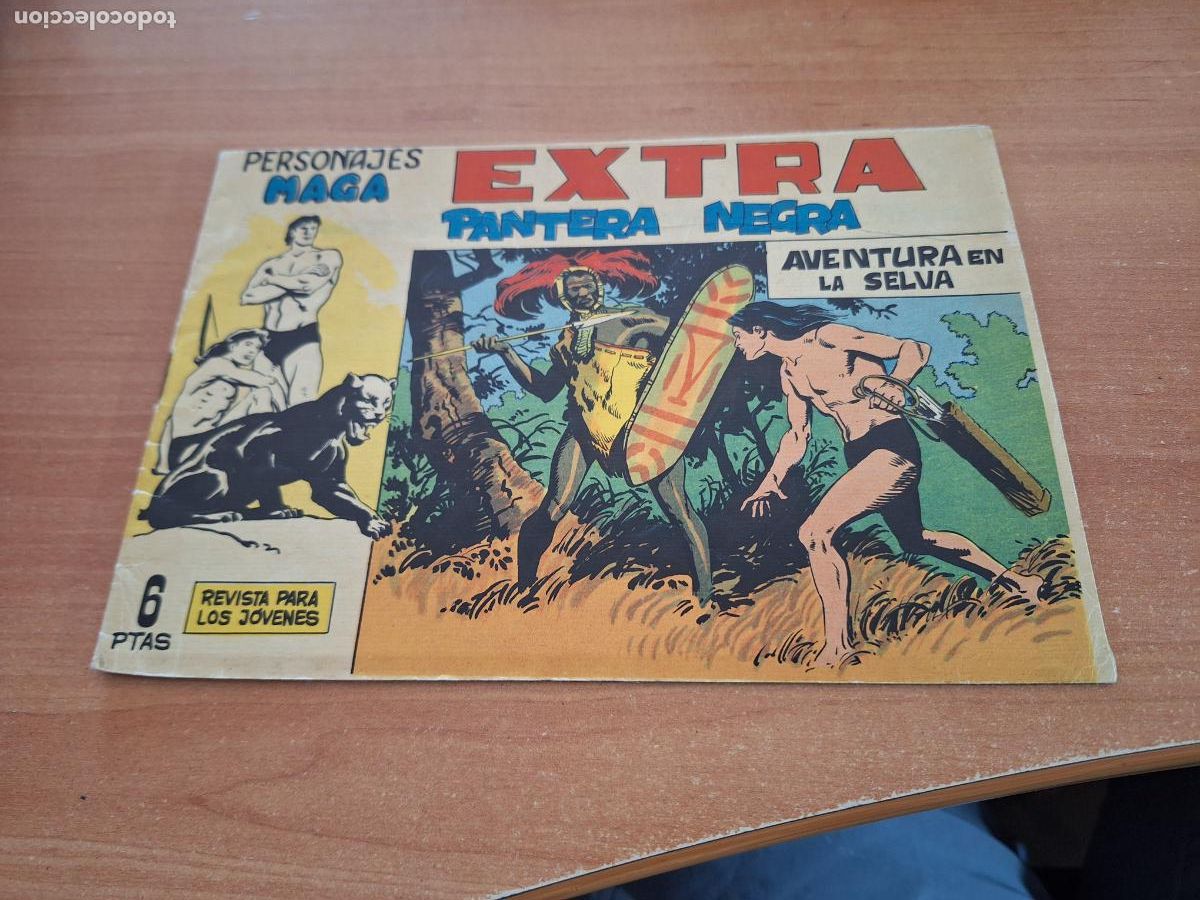 Tebeos: PANTERA NEGRA EXTRA N&ordm; 2 (ORIGINAL MAGA) (COB240) - Foto 1