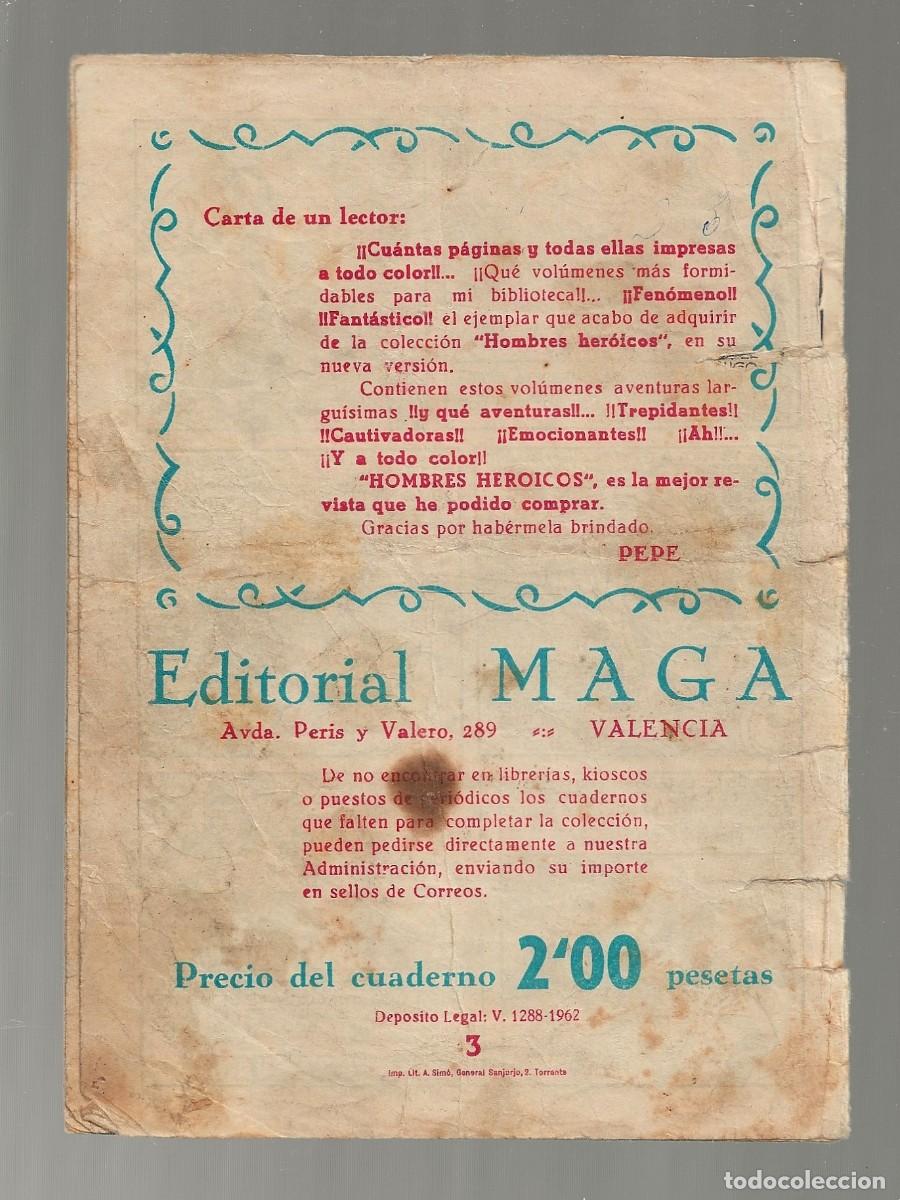 Tebeos: EL ESP&Iacute;RITU DE LA SELVA N&ordm; 3 - MAGA 1962 - ORIGINAL - Foto 2