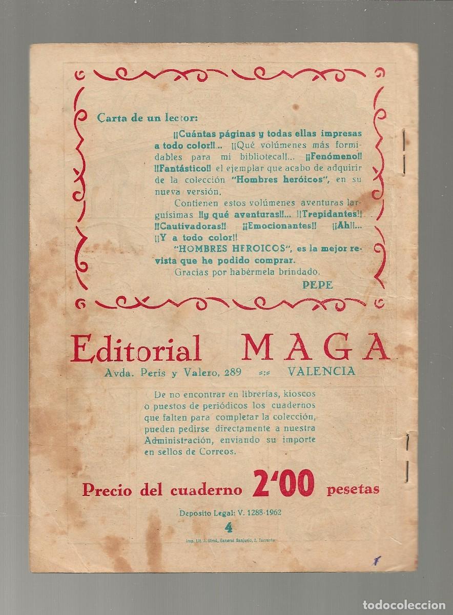 Tebeos: EL ESP&Iacute;RITU DE LA SELVA N&ordm; 4 - MAGA 1962 - ORIGINAL - Foto 2