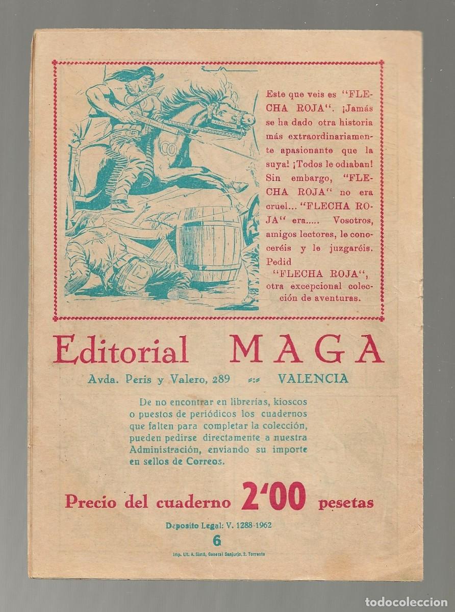 Tebeos: EL ESP&Iacute;RITU DE LA SELVA N&ordm; 6 - MAGA 1962 - ORIGINAL - Foto 2