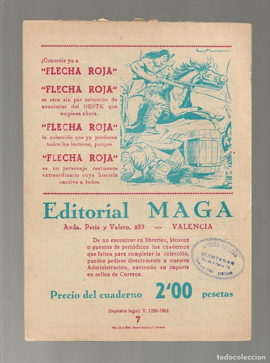 Tebeos: EL ESP&Iacute;RITU DE LA SELVA N&ordm; 7 - MAGA 1962 - 0RIGINAL - Foto 2