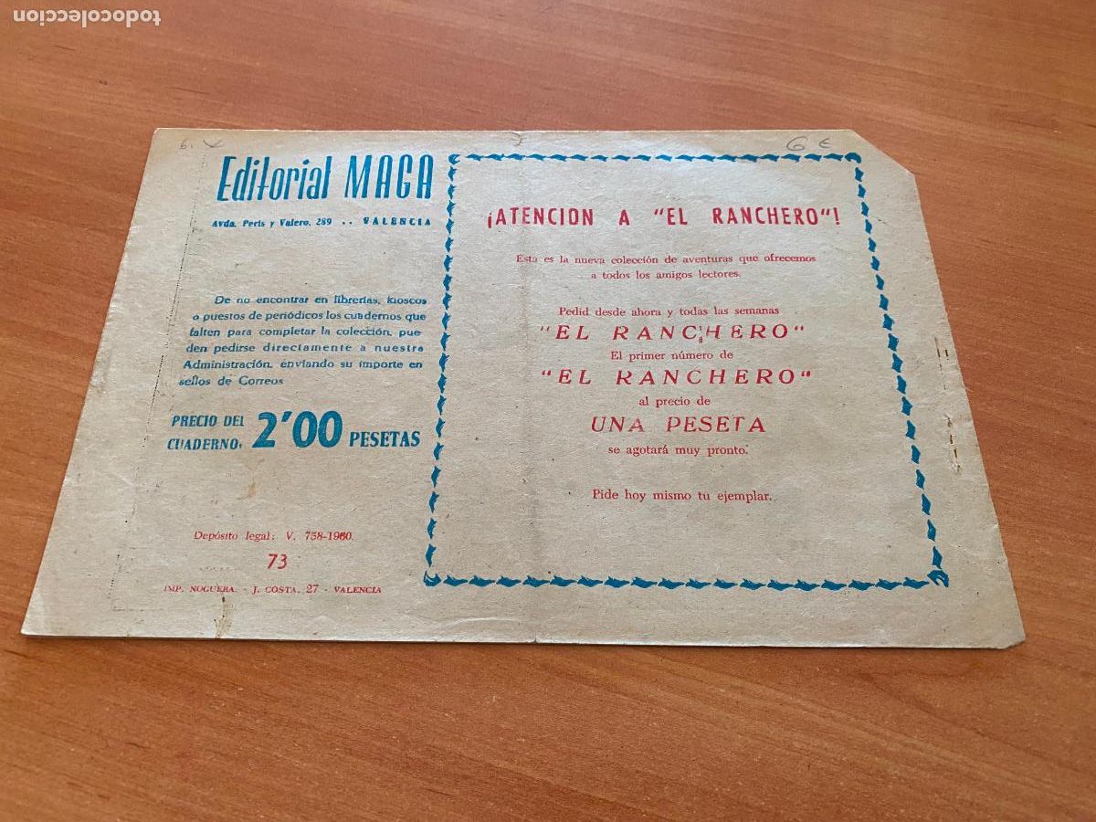 Tebeos: RAYO DE LA SELVA N&ordm; 73 (ORIGINAL MAGA) (COB154) - Foto 2