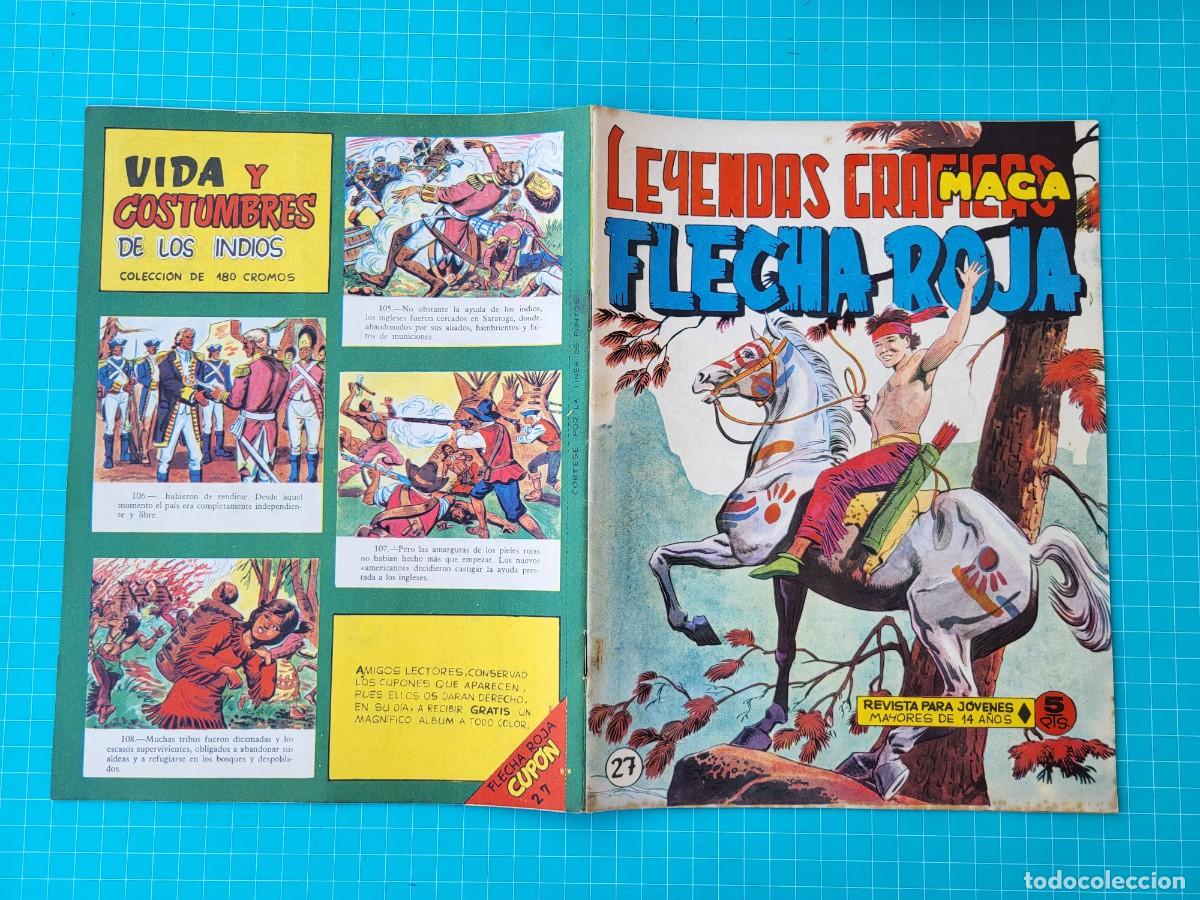 Tebeos: Flecha Roja, N&ordm; 27, (Maga) - Foto 1