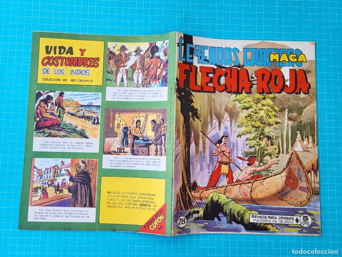 Tebeos: Flecha Roja, N&ordm; 28, (Maga) - Foto 1