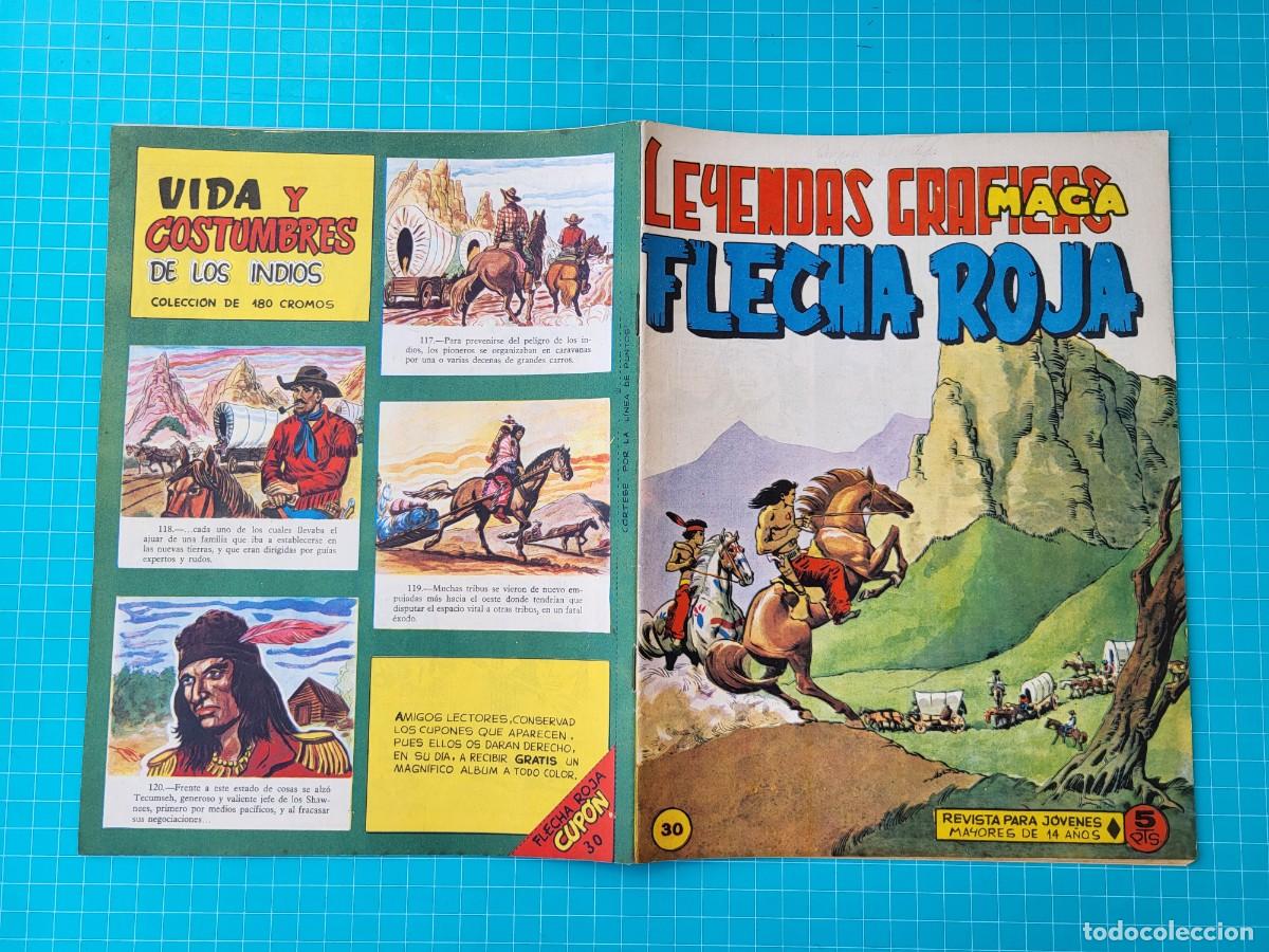 Tebeos: Flecha Roja, N&ordm; 30, (Maga) - Foto 1