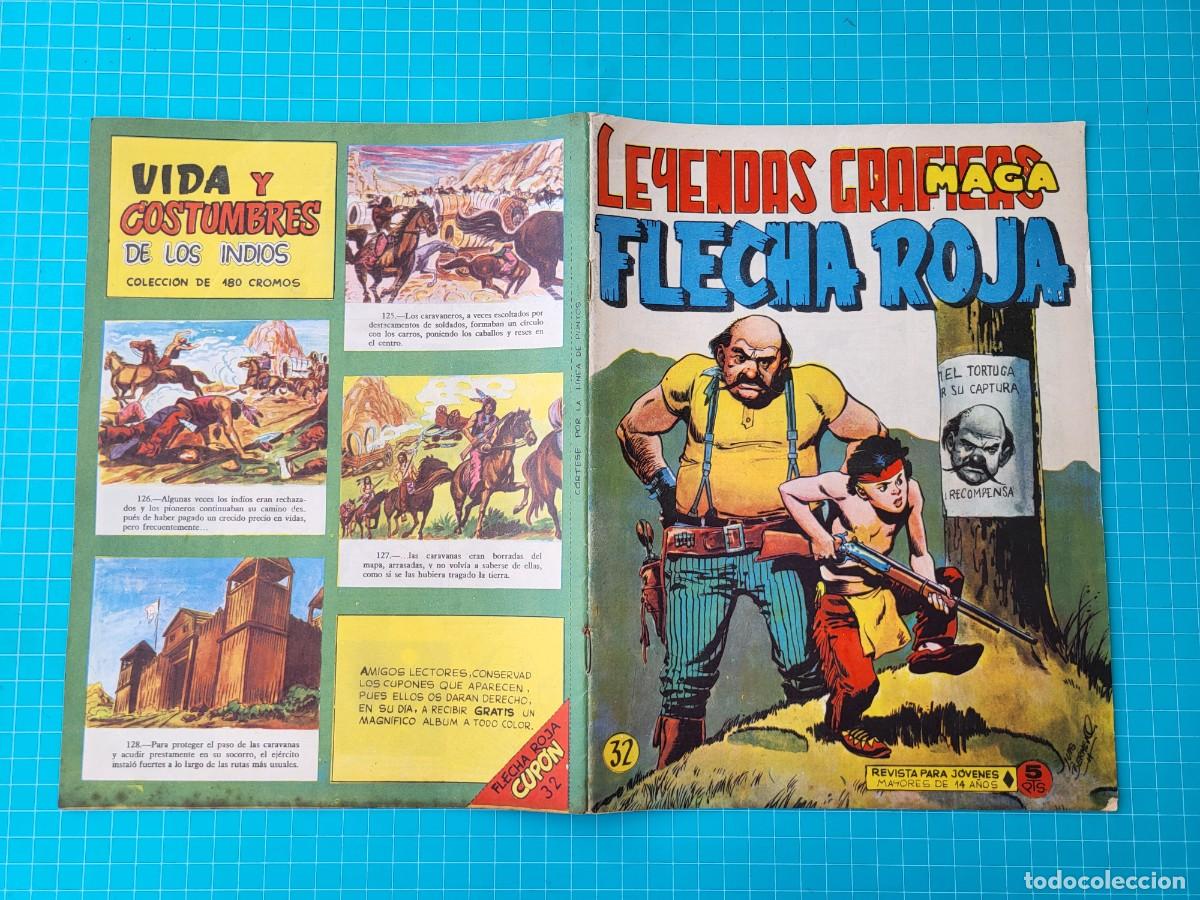 Tebeos: Flecha Roja, N&ordm; 32, (Maga) - Foto 1