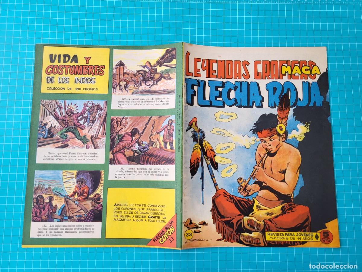 Tebeos: Flecha Roja, N&ordm; 33, (Maga) - Foto 1