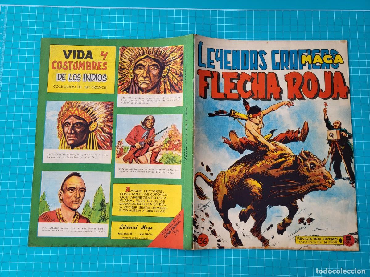 Tebeos: Flecha Roja, N&ordm; 36, (Maga) - Foto 1