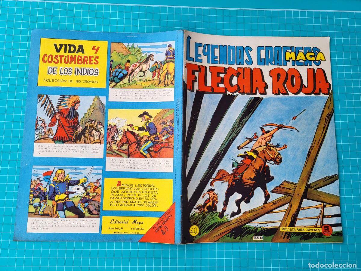 Tebeos: Flecha Roja, N&ordm; 40, (Maga) - Foto 1