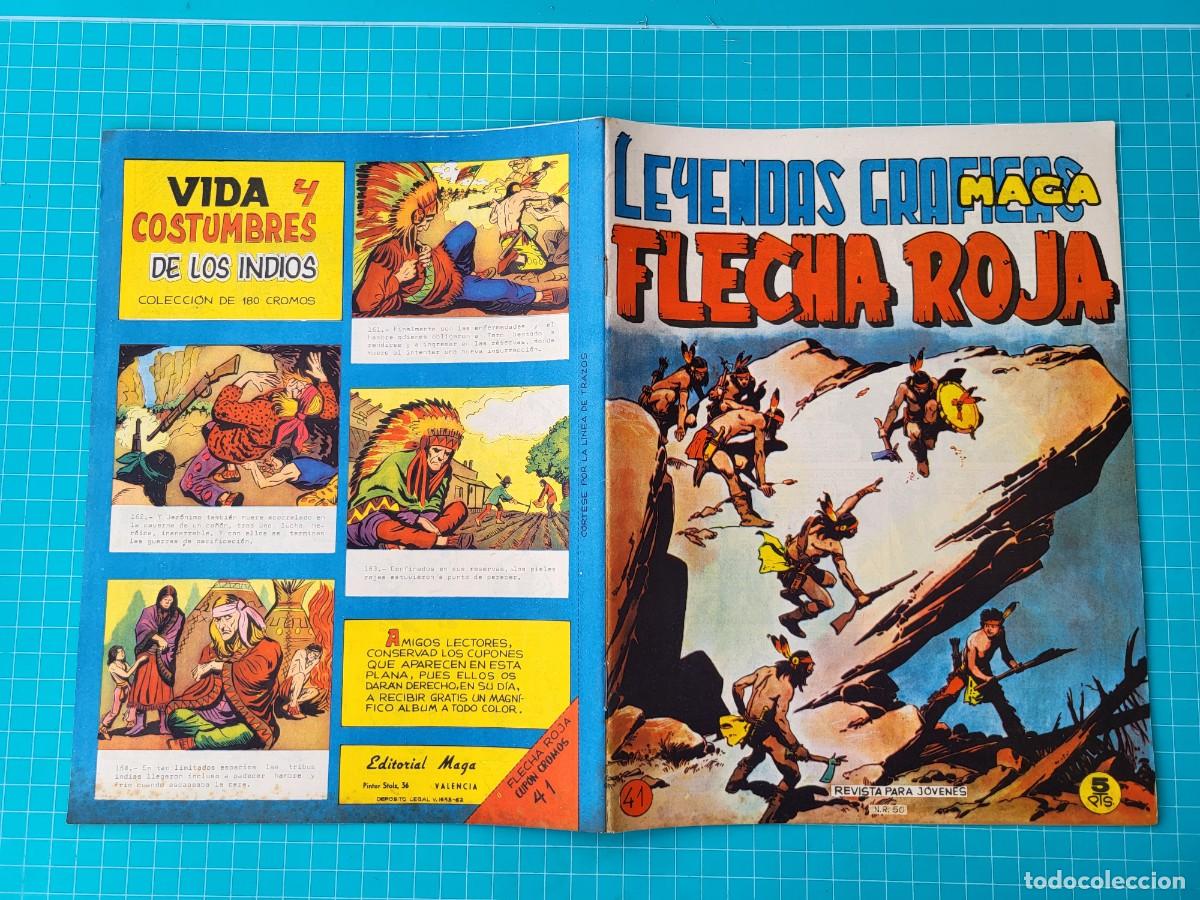 Tebeos: Flecha Roja, N&ordm; 41, (Maga) - Foto 1