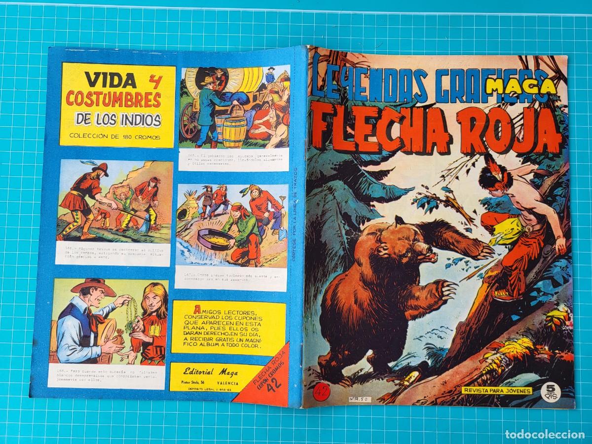 Tebeos: Flecha Roja, N&ordm; 42, (Maga) - Foto 1