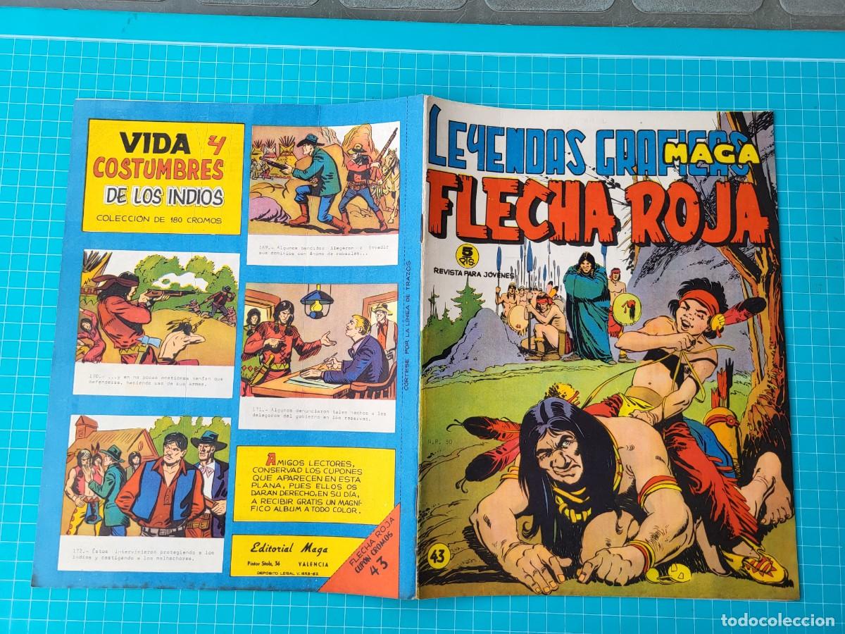 Tebeos: Flecha Roja, N&ordm; 43, (Maga) - Foto 1
