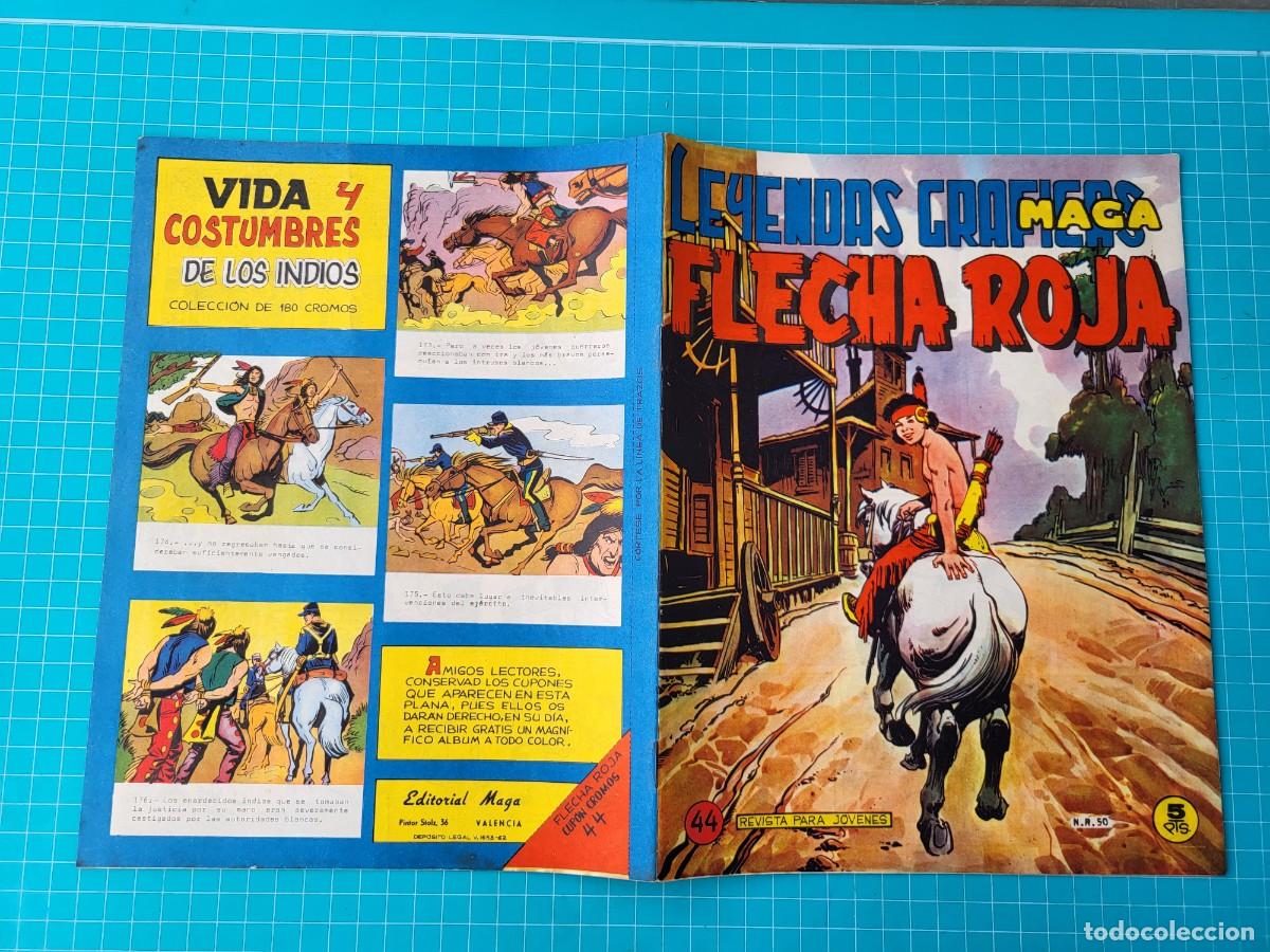 Tebeos: Flecha Roja, N&ordm; 44, (Maga) - Foto 1