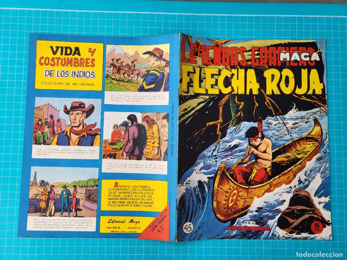 Tebeos: Flecha Roja, N&ordm; 45, (Maga) - Foto 1
