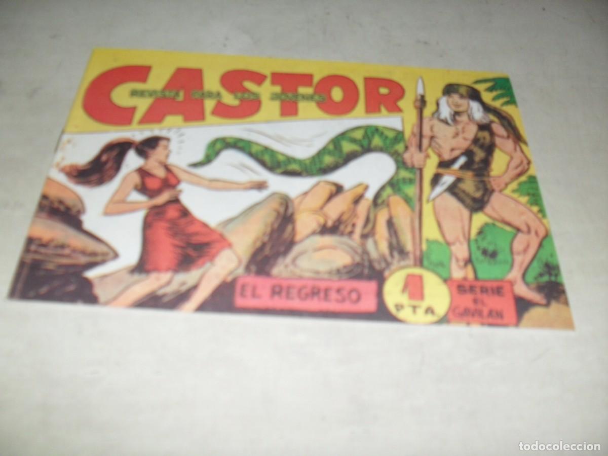 Tebeos: (FACSIMIL)CASTOR N&ordm; 41 EL REGRESO,(DE 42).MAGA,1962.IMPECABLE - Foto 1