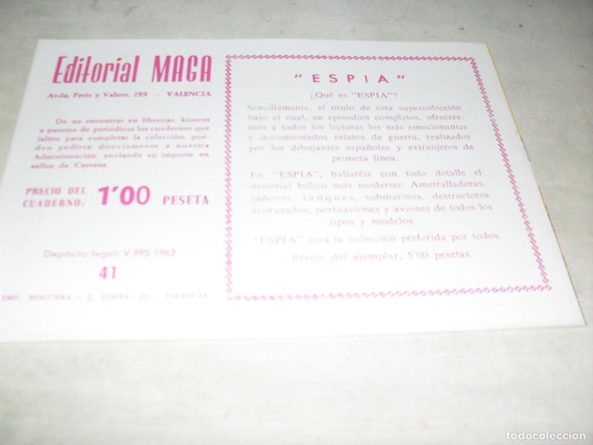 Tebeos: (FACSIMIL)CASTOR N&ordm; 41 EL REGRESO,(DE 42).MAGA,1962.IMPECABLE - Foto 2