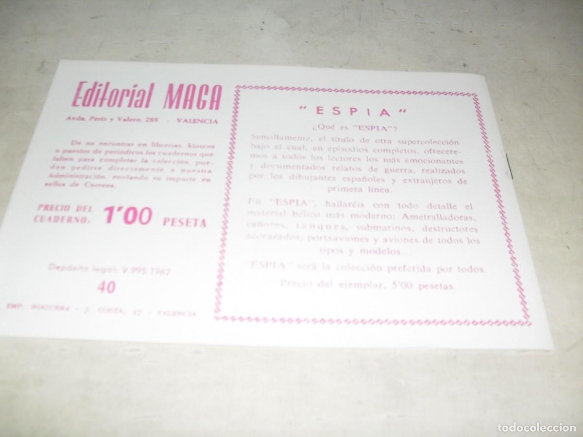 Tebeos: (FACSIMIL)CASTOR N&ordm; 40 EL RESCATE,(DE 42).MAGA,1962.IMPECABLE - Foto 2