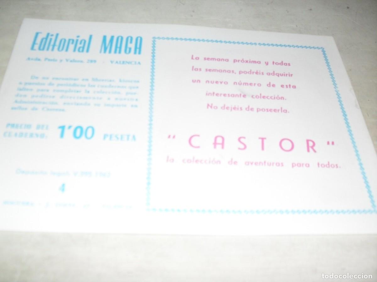 Tebeos: (FACSIMIL)CASTOR N&ordm; 4 EL GRAN RATA,(DE 42).MAGA,1962.IMPECABLE - Foto 2