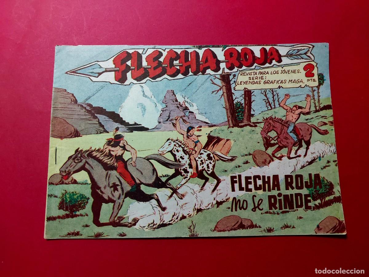 Tebeos: Flecha Roja N&ordm; 3 Editorial Maga 1962 - Foto 1