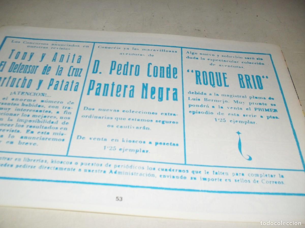 Tebeos: (FACSIMIL) PANTERA NEGRA N&ordm; 53 EN PODER DEL HECHICERO,(DE 54).MAGA,1956 - Foto 2