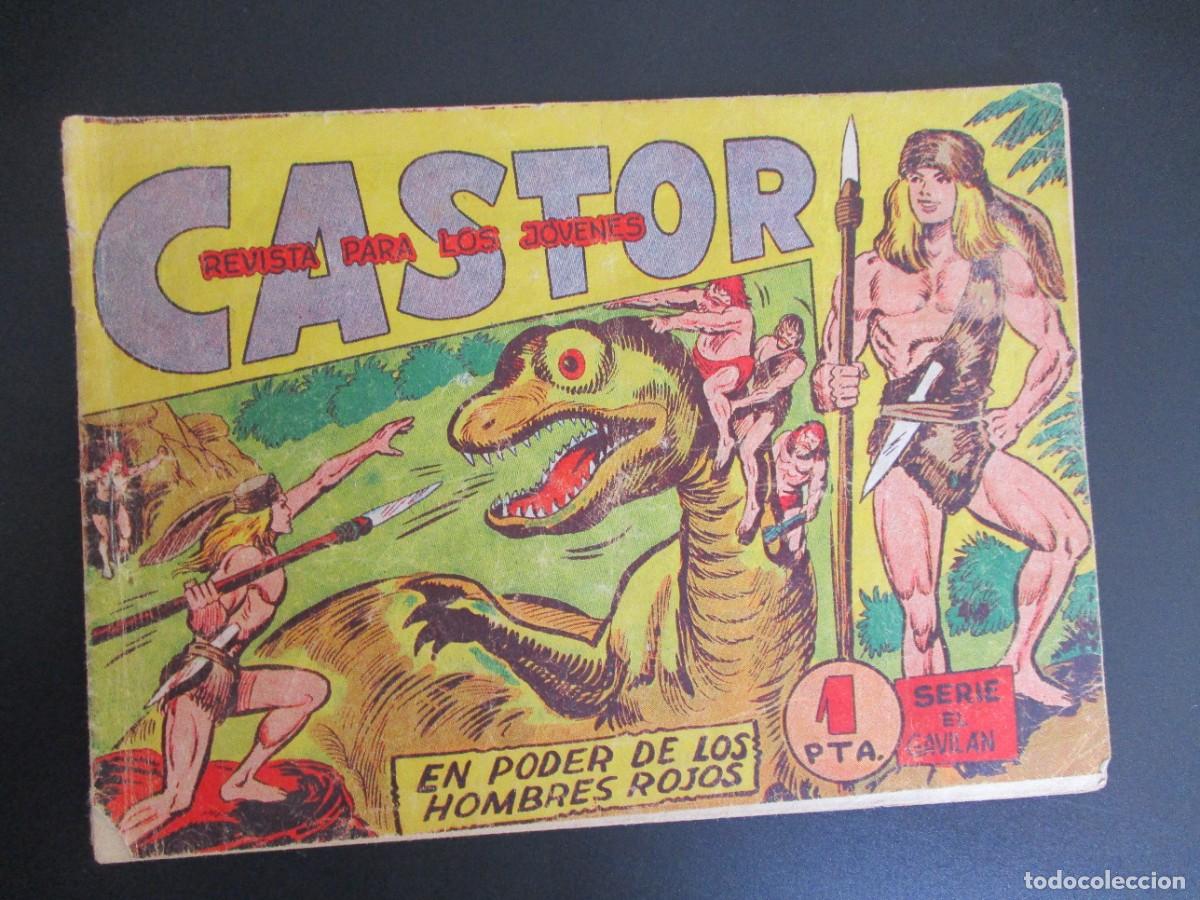 Tebeos: CASTOR (1962, MAGA) 2 &middot; 2-V-1962 &middot; EN PODER DE LOS HOMBRES ROJOS - Foto 1
