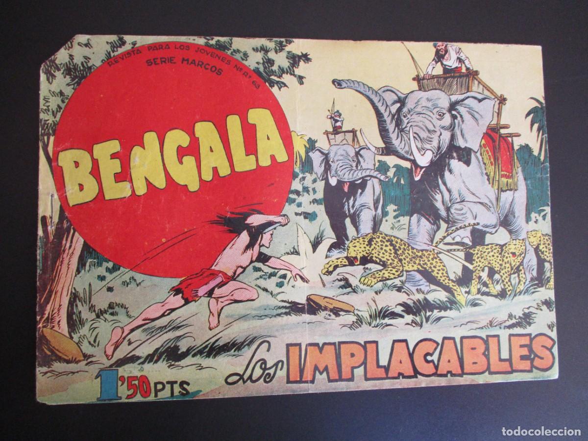 Tebeos: BENGALA (1959, MAGA) 32 &middot; 28-X-1959 &middot; LOS IMPLACABLES - Foto 1