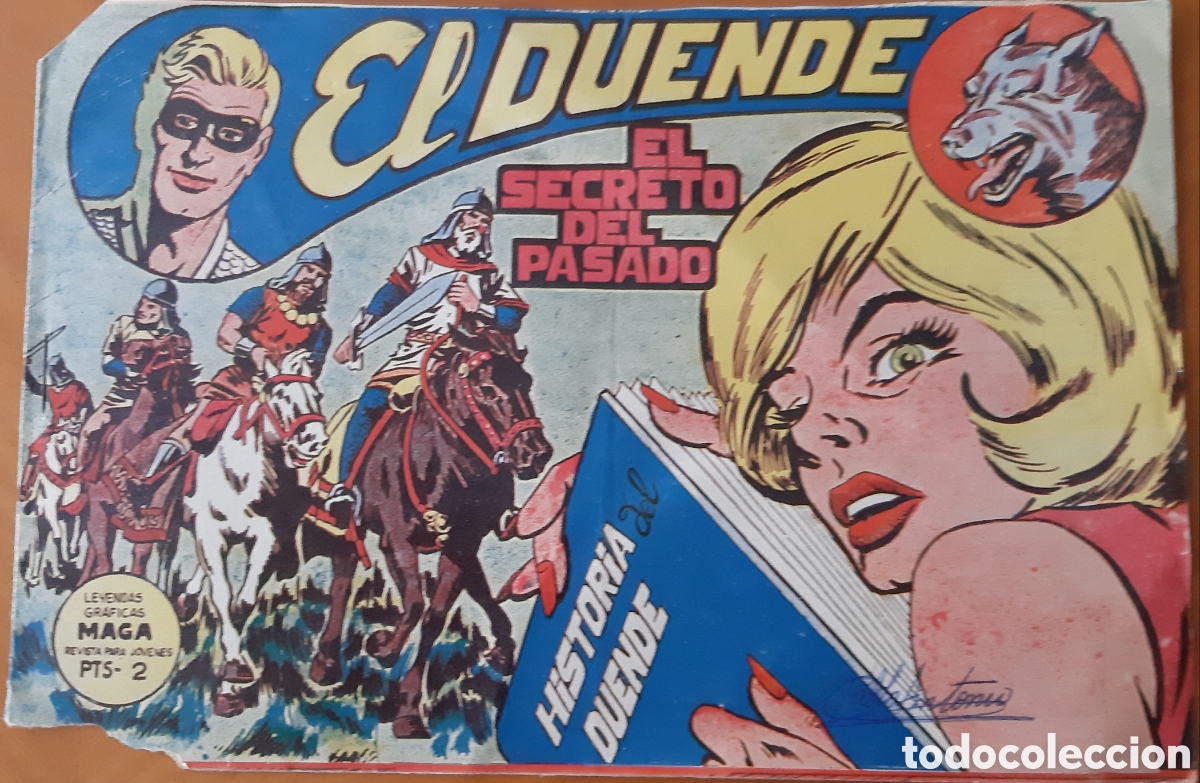 Tebeos: C&oacute;mic El Duende. Maga. N&uacute;mero 45. A&ntilde;o 1961. - Foto 1