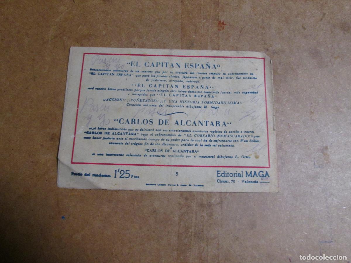 Tebeos: Balin n&ordm; 5, original editorial Maga 1955 - Foto 2