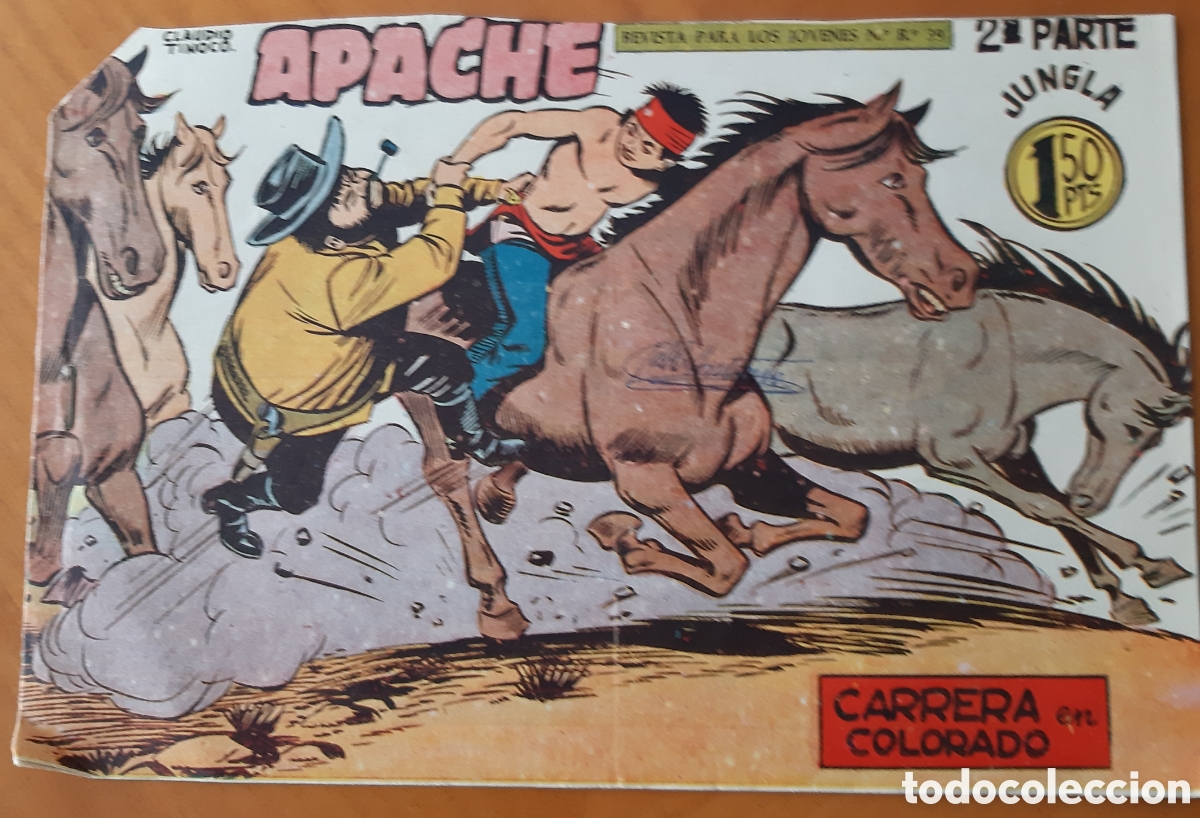 Tebeos: C&oacute;mic Apache Maga. N&uacute;mero 62. A&ntilde;os 60 - Foto 1