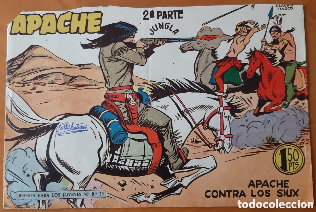 Tebeos: C&oacute;mic Apache Maga. N&uacute;mero 50. A&ntilde;os 60 - Foto 1