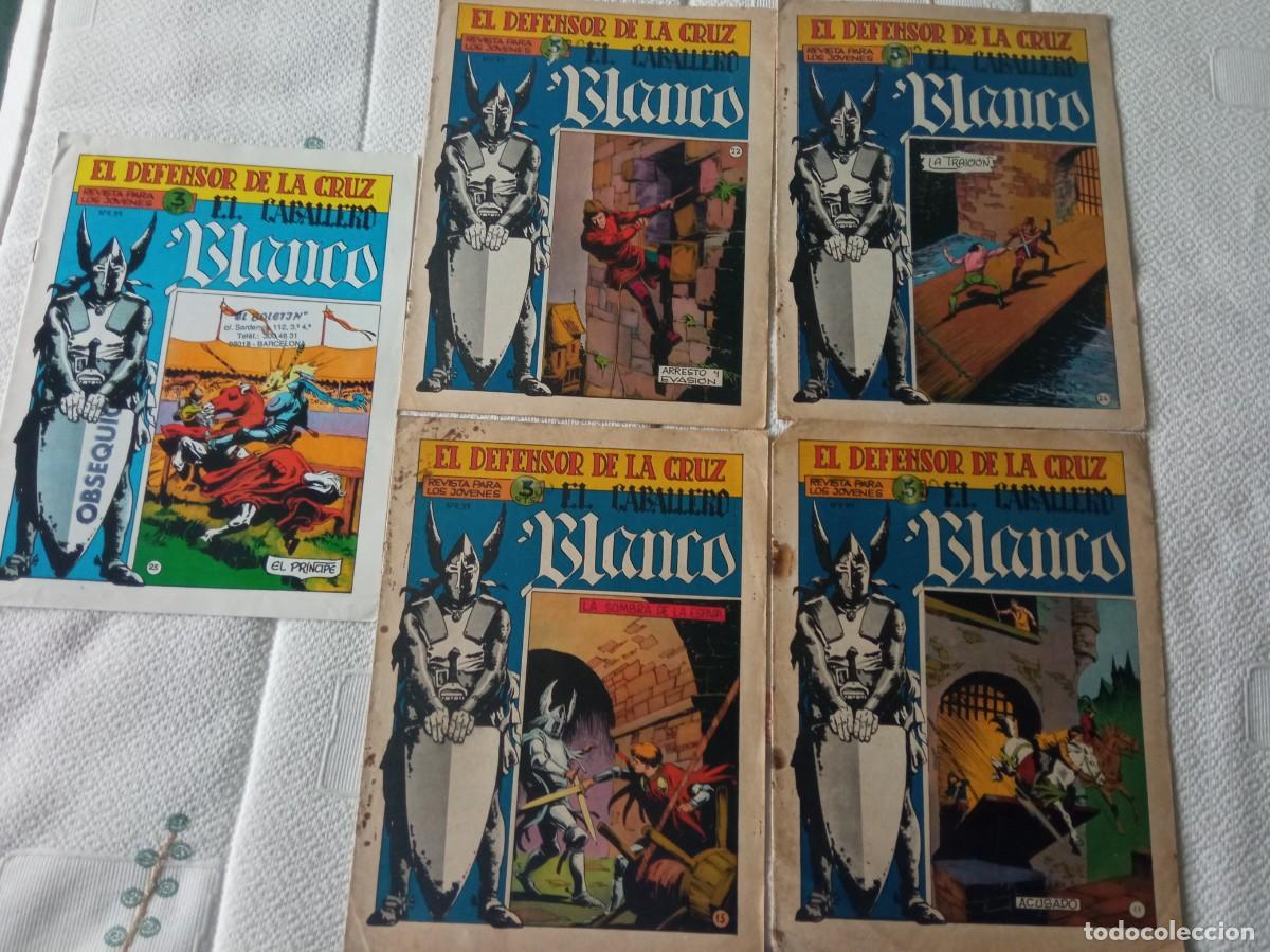 Tebeos: EL CABALLERO BLANCO. 5 N&Uacute;MEROS - Foto 1