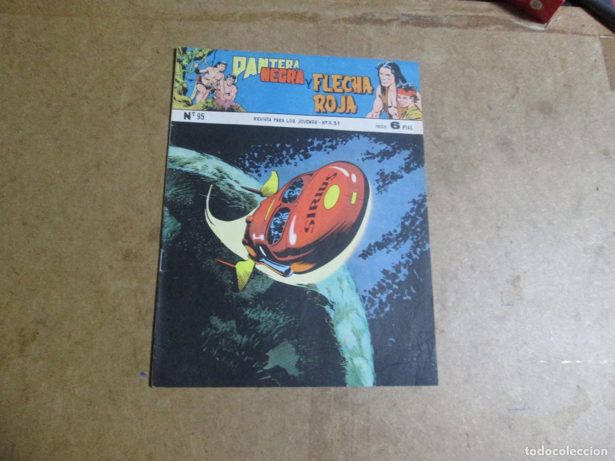 Tebeos: Pantera negra y Flecha Roja n&ordm; 95 de la editorial Maga 1965 - Foto 1