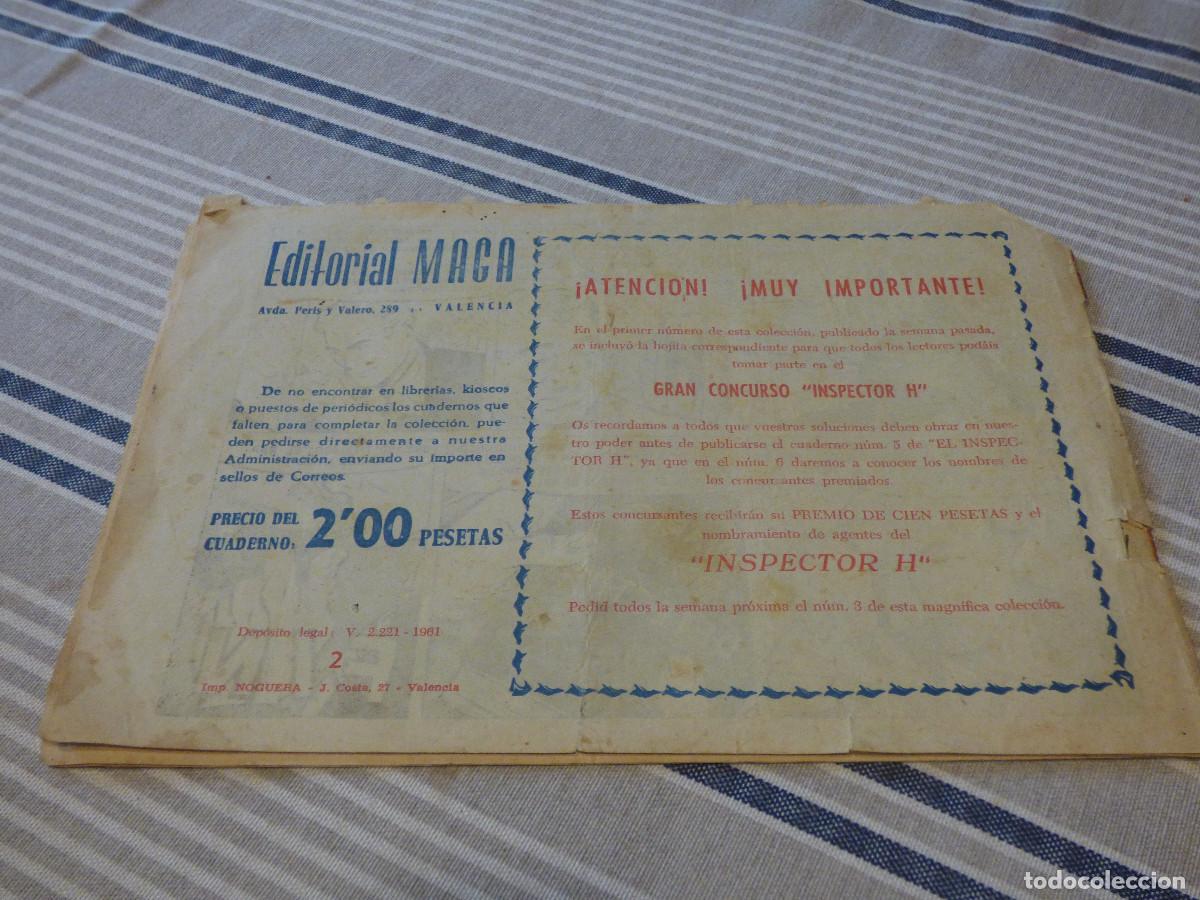 Tebeos: Inspector H.Numero 2,A&ntilde;o 1961. - Foto 4