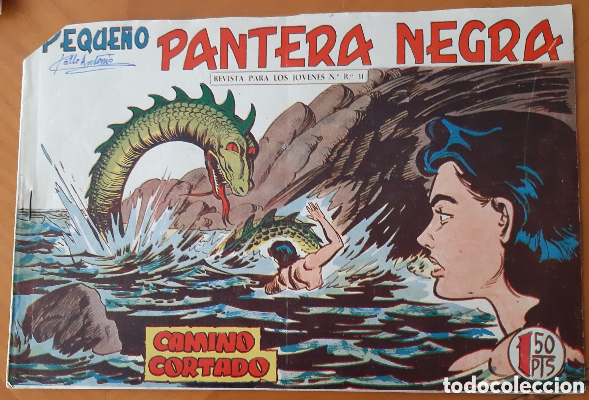 Tebeos: C&oacute;mic Peque&ntilde;o Pantera Negra. Maga. N&uacute;mero 181 - Foto 1