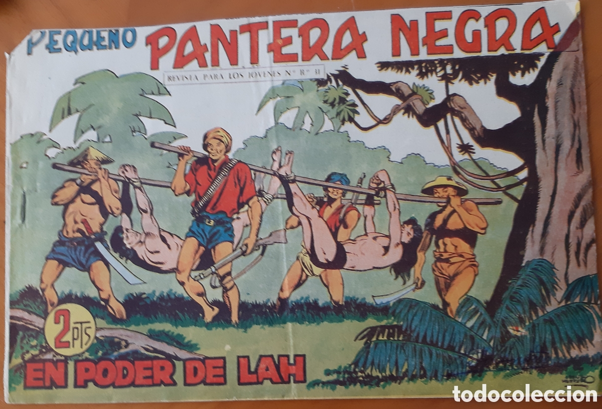 Tebeos: C&oacute;mic Peque&ntilde;o Pantera Negra. Maga. N&uacute;mero 206 - Foto 1