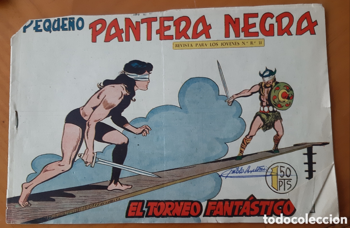 Tebeos: C&oacute;mic Peque&ntilde;o Pantera Negra. Maga. N&uacute;mero 184 - Foto 1