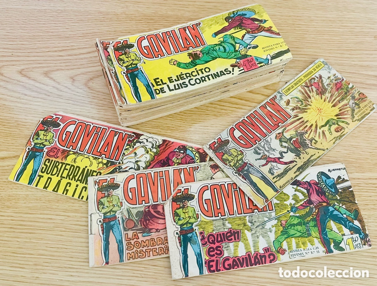 Tebeos: COLECCI&Oacute;N EL GAVIL&Aacute;N, 25 N&Uacute;MEROS COMPLETA, (EDITORIAL MAGA) - Foto 1