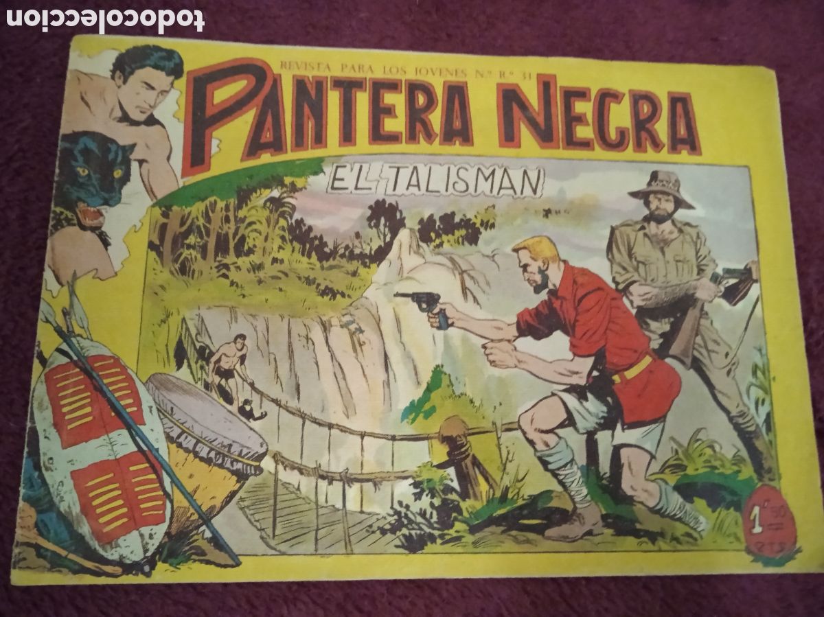 Tebeos: PANTERA NEGRA N&ordm; 25 - EL TALISMAN ( ORIGINAL ) - Foto 1
