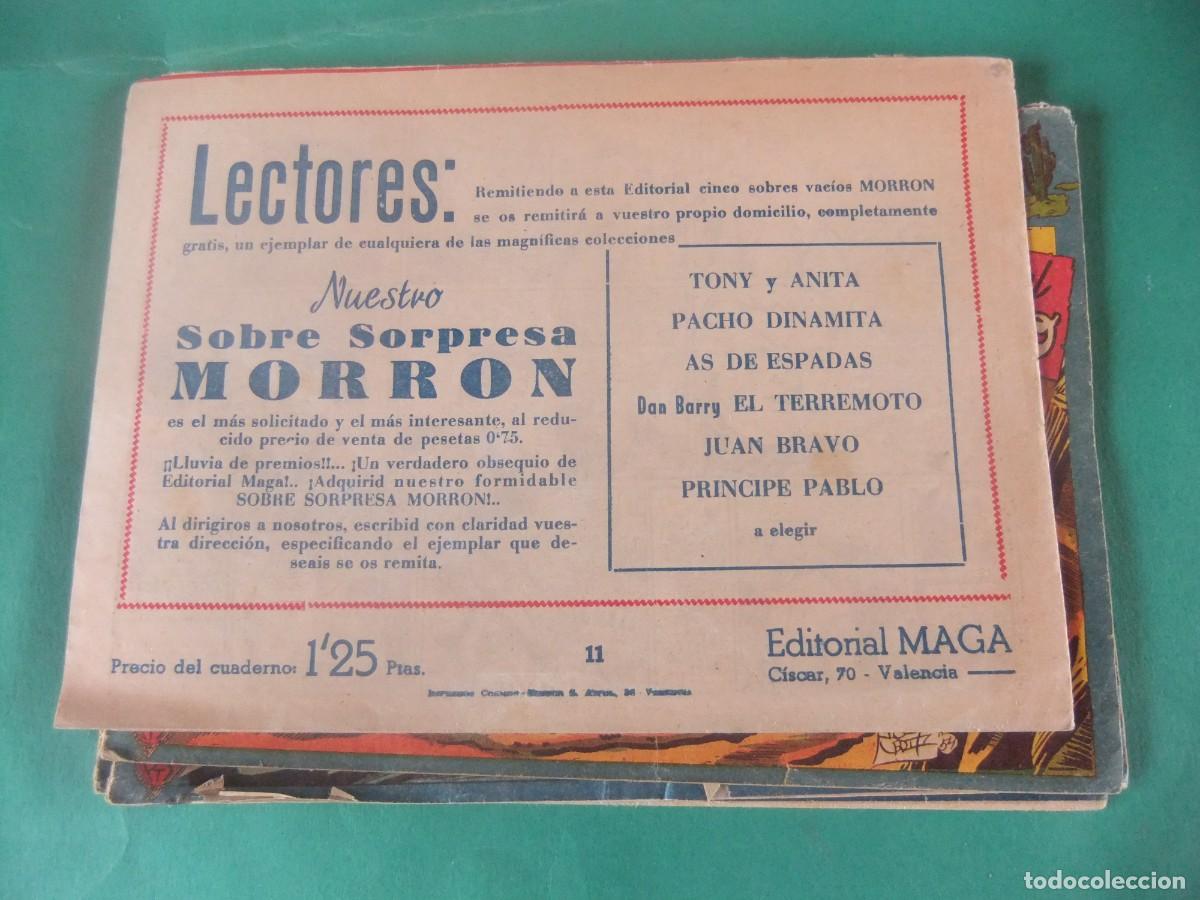 Tebeos: DAN BARRY EL TERREMOTO N&ordm; 11 EDITORIAL MAGA - Foto 2