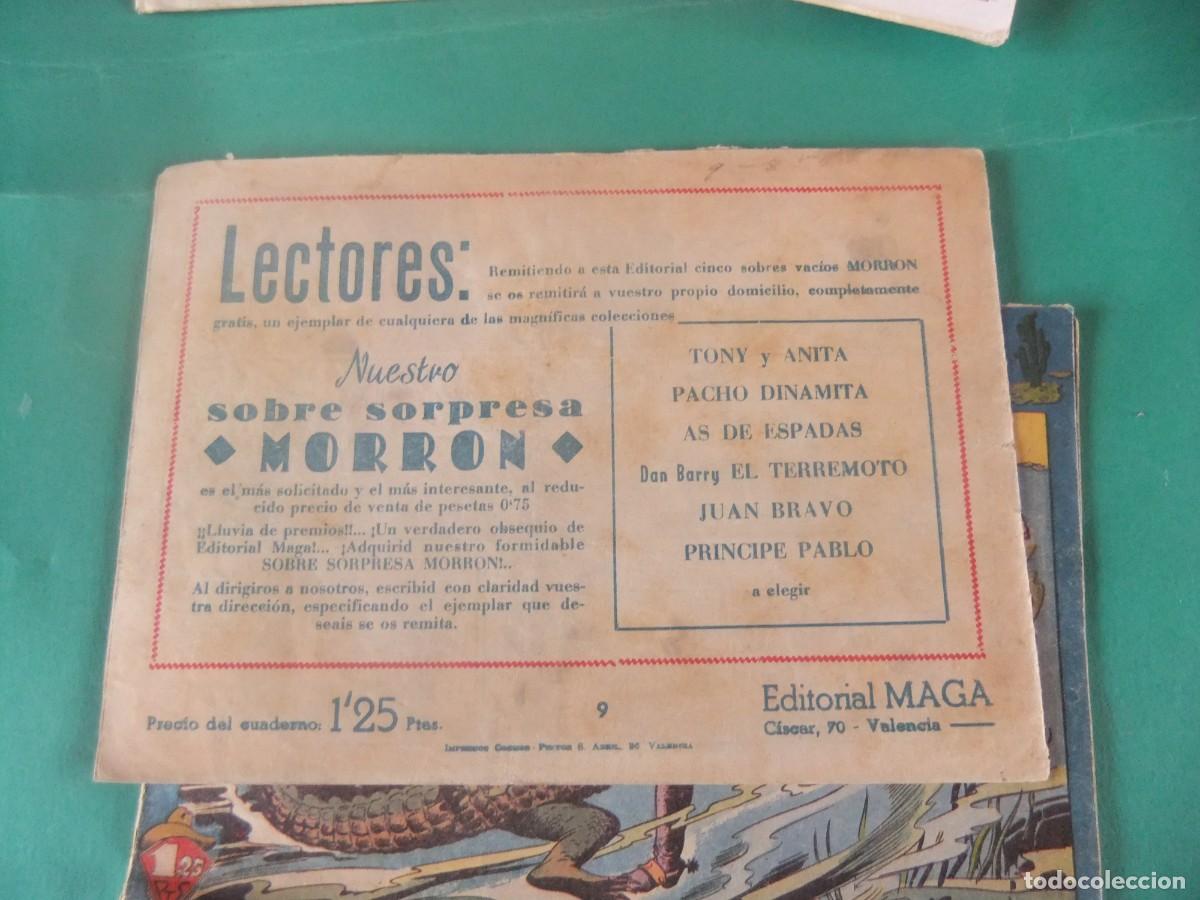 Tebeos: DAN BARRY EL TERREMOTO N&ordm; 9 EDITORIAL MAGA - Foto 2