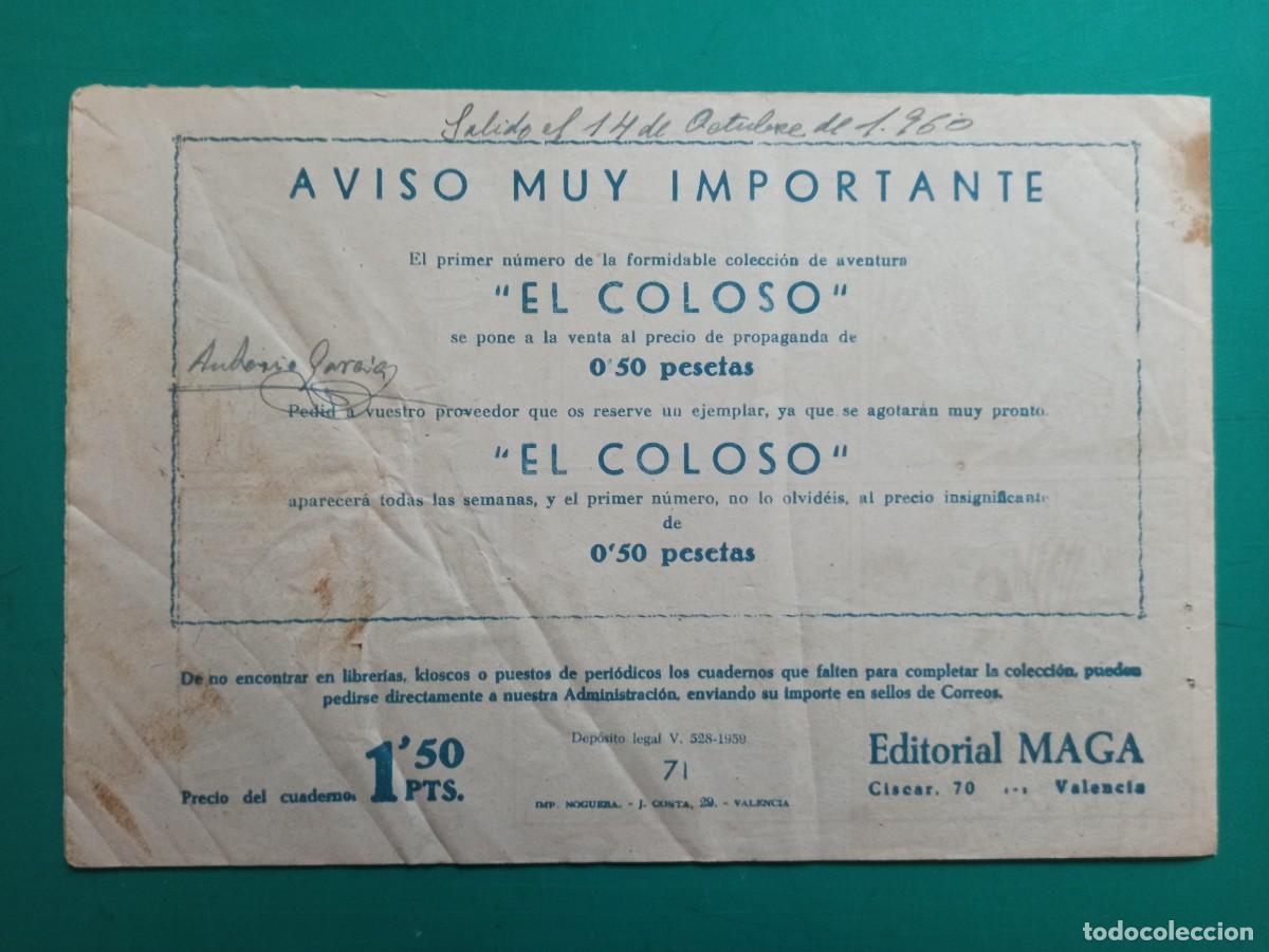 Tebeos: Piel de Lobo n&ordm; 71 Original - Foto 3