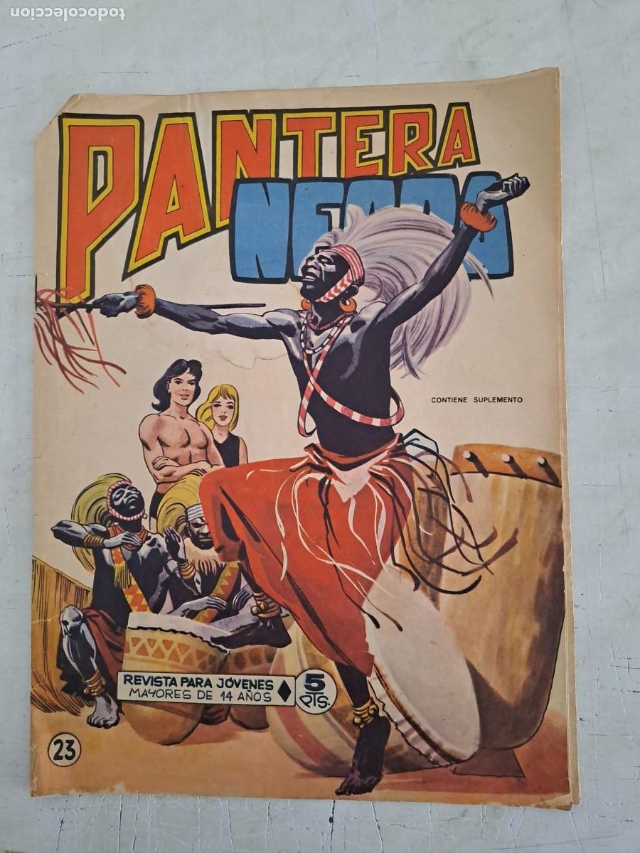 Tebeos: Pantera negra 23, Maga sin suplemento - Foto 1