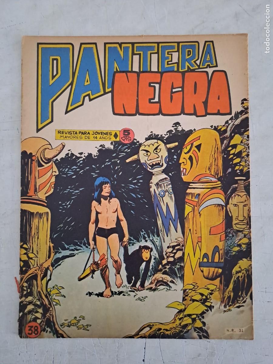 Tebeos: Pantera negra 38, Maga en buen estado - Foto 1