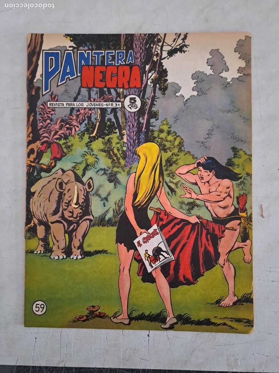 Tebeos: Pantera negra 59, Maga en perfecto estado - Foto 1