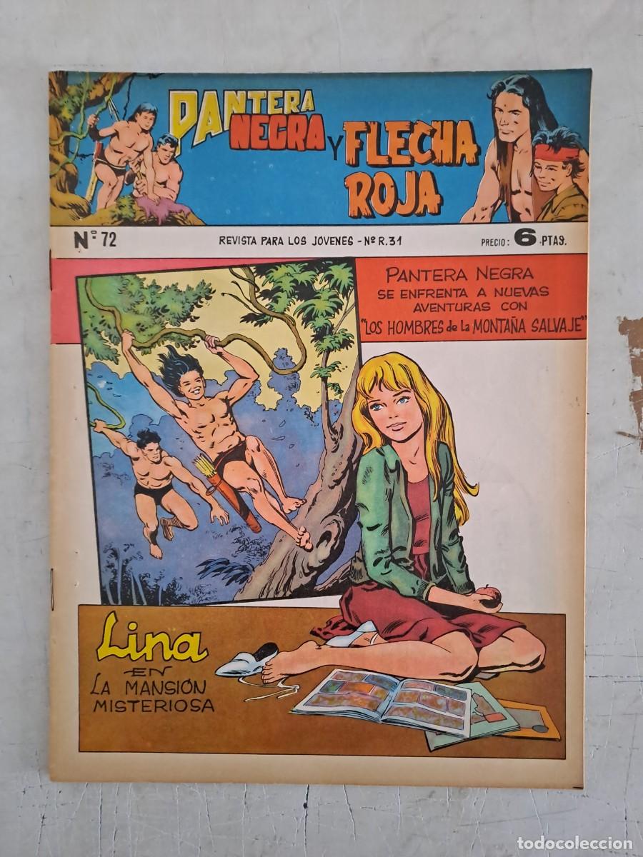Tebeos: Pantera negra y flecha roja 72, Maga en perfecto estado - Foto 1