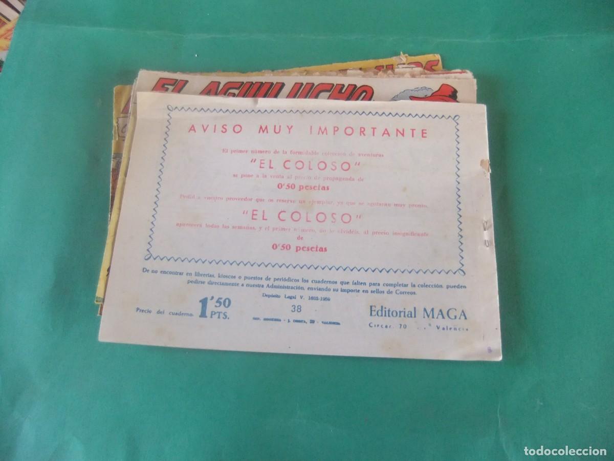 Tebeos: EL AGUILUCHO N&ordm; 38 MAGA ORIGINAL - Foto 2