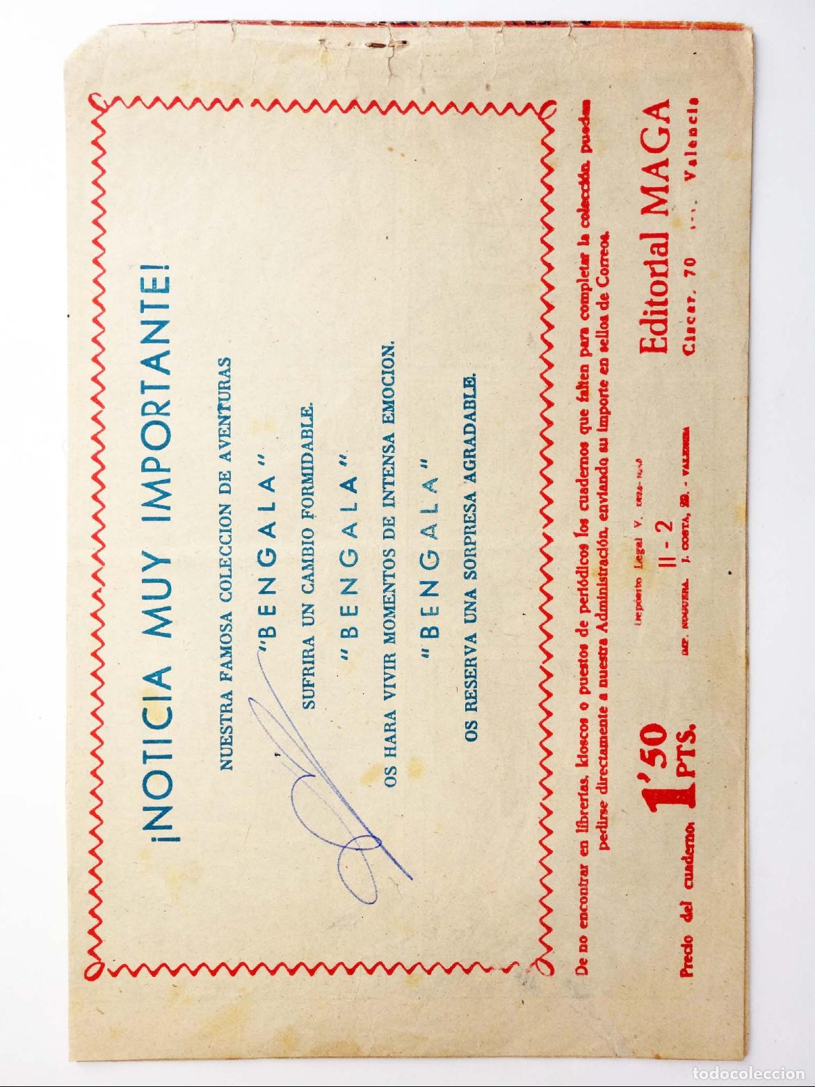 Tebeos: APACHE 2A PARTE 2. SEPULTADOS VIVOS (Quesada / Tinoco) Maga, 1960 - Foto 2
