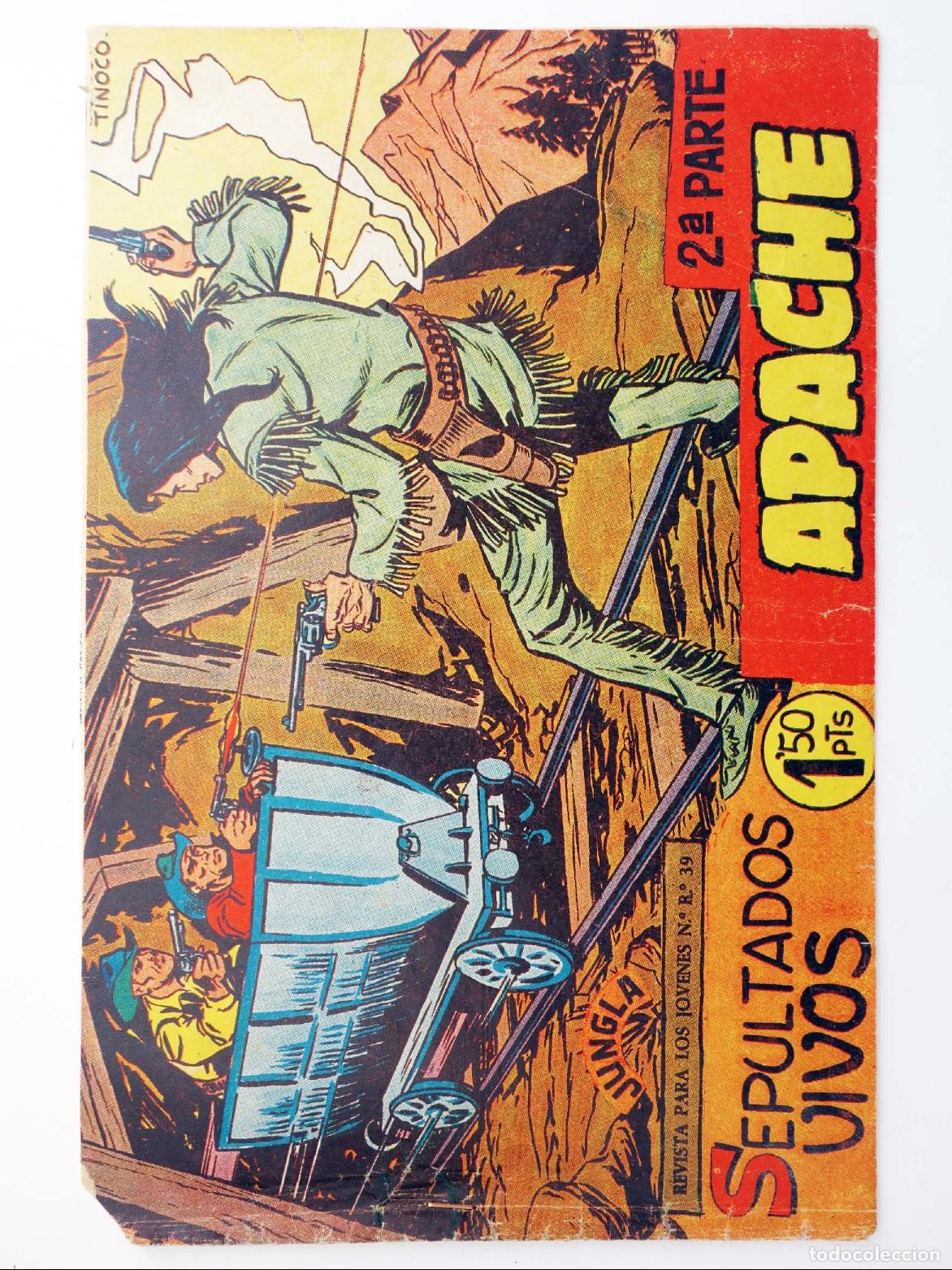Tebeos: APACHE 2A PARTE 2. SEPULTADOS VIVOS (Quesada / Tinoco) Maga, 1960 - Foto 1