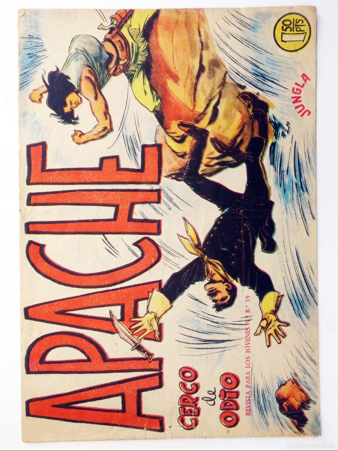 Tebeos: APACHE 4. CERCO DE ODIO (Quesada / L. Bermejo) Maga, 1959 - Foto 1